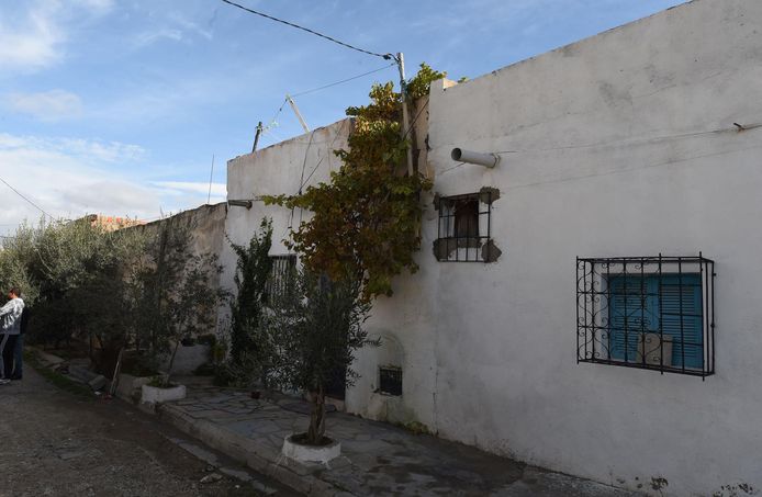 Het huis waar Amri opgroeide.