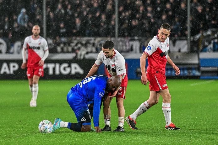 Marouan Azarkan, Jens Toornstra en Heraclied Jetro Willems.