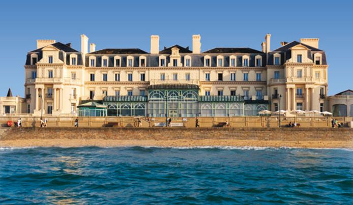 Le Grand Hôtel des Thermes marins de St-Malo.