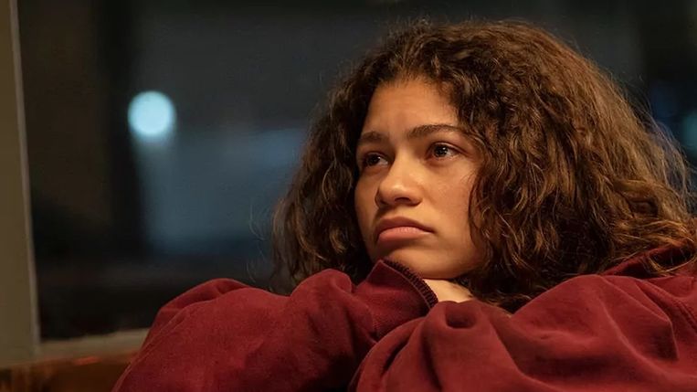 Zendaya in Euphoria Beeld Streamz