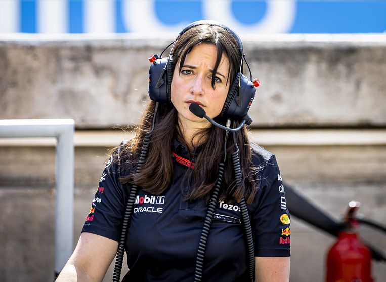 Red Bull-strateeg Hannah Schmitz. Beeld ANP