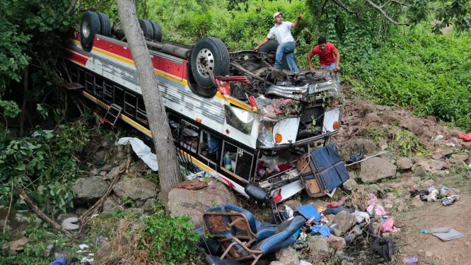 16 doden bij busongeval met migranten in Nicaragua