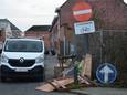Archiefbeeld - Een hoop sluikstort op de hoek van de Keldermeersbaan en de Pamelstraat in Ninove.