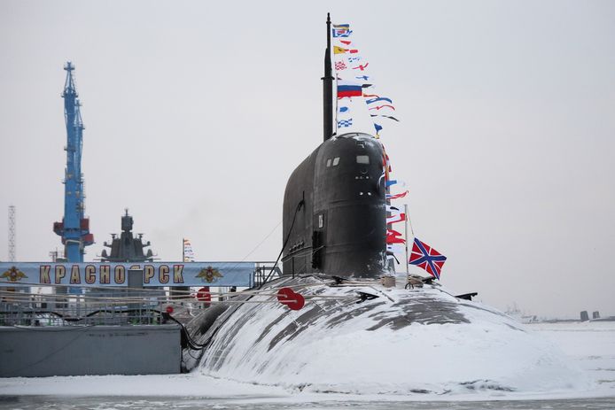 Le sous-marin “Krasnoïarsk”.