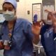 Flashmob in de operatiekamer