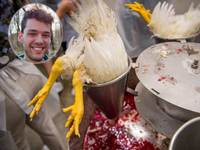 Kip eten bij dit restaurant? Alleen als je ’m zelf eerst helpt slachten: ‘Hij kan nog doorspartelen’