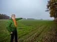 Hans Siemes bij de locatie in Barchem waar TPSolar het zonnepark Bekenschot wil aanleggen. Zijn belangengroep verzet zich al jaren tegen de plannen.