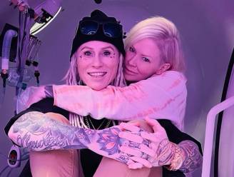 Pornoactrice Jenna Jameson stapte in het huwelijksbootje met vriendin Jessi Lawless