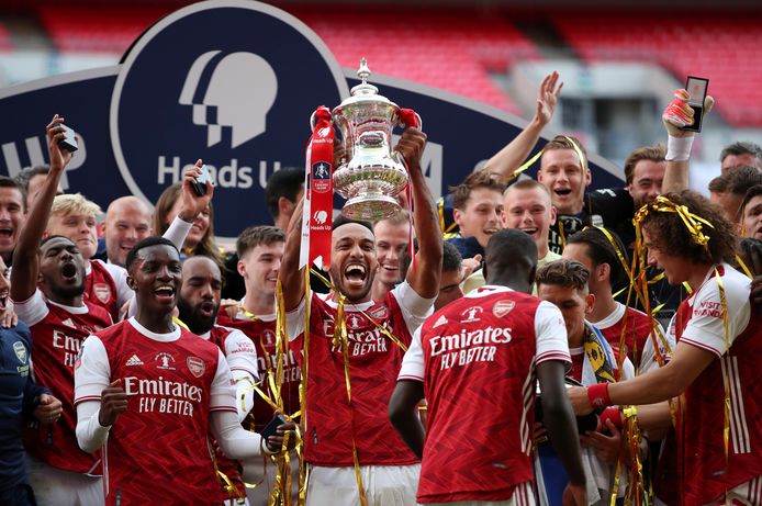 Arsenal won dit jaar voor de veertiende keer de FA Cup.
