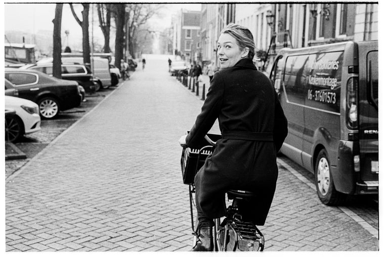 Femke van der Laan, gefotografeerd in Amsterdam. Beeld Maarten van der Kamp