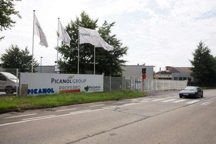 De vestiging van Picanol in Ieper.