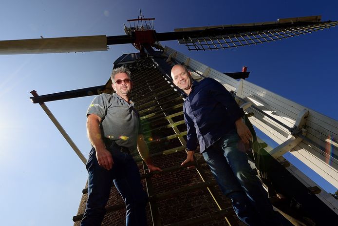 Initiatiefnemers Peter Jansen(l) en Ton Jaspers van Klap van de Molen BV