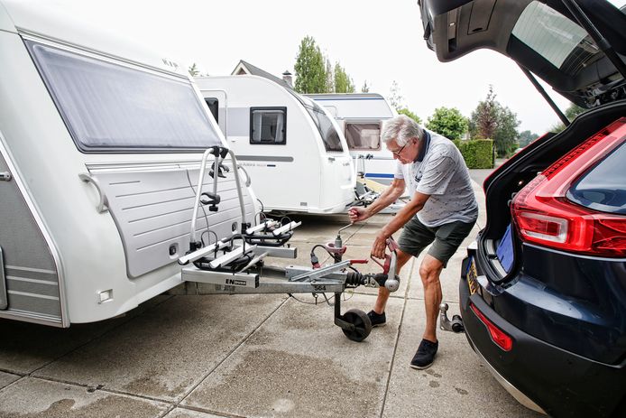 Jan Heijting gaat deze zomer tien dagen naar Domburg met de caravan. In september denkt hij wel weer naar Italië te kunnen.