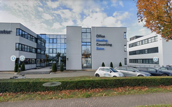 Het kantooradres van de Vlaamse Energieleverancier volgens Google: een coworking-kantoorgebouw aan de Ninovesteenweg in Aalst.