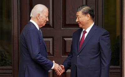 Début de la rencontre entre Joe Biden et Xi Jinping