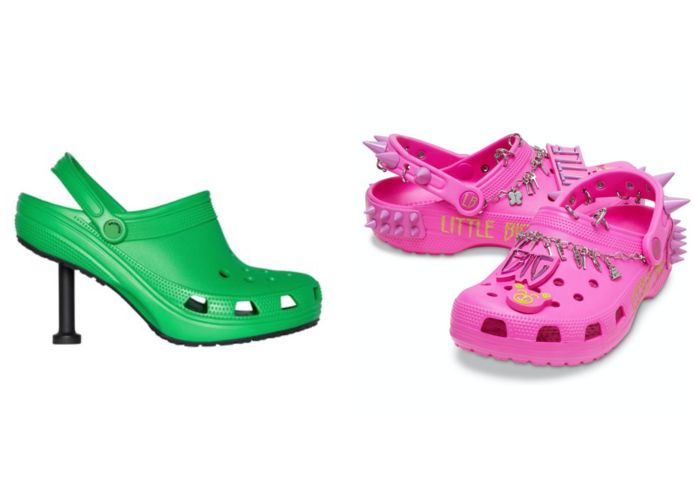 De samenwerking van Crocs en Balenciaga uit 2021.