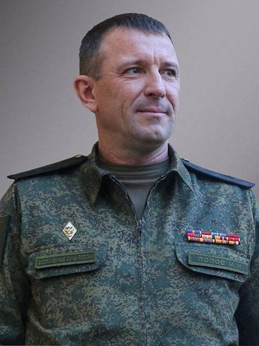 De Russische generaal Ivan Popov.
