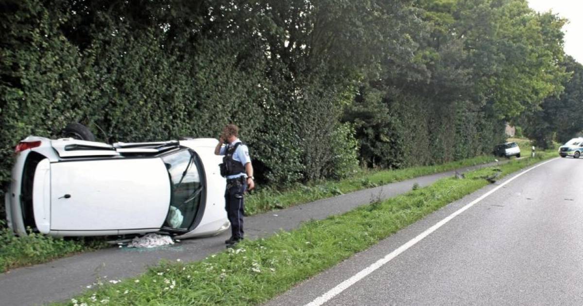 Man veroorzaakt ernstig ongeval en vlucht, maar wordt gepakt omdat hij terugkomt op plek des onheils.