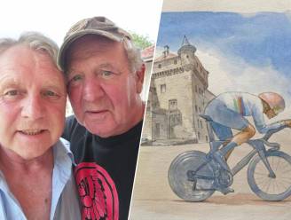 Schilderijen, anekdotes en een boek: twee neven brengen hun persoonlijke ode aan de Tour de France
