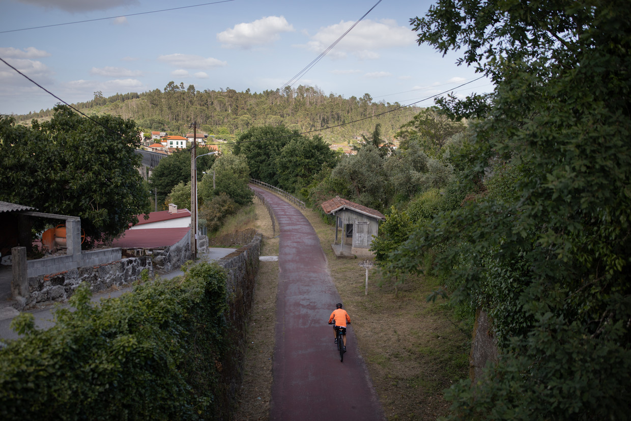 Viseu heeft bijna 100.000 inwoners en een universiteit, maar geen treinstation. Beeld Gonçalo Fonseca