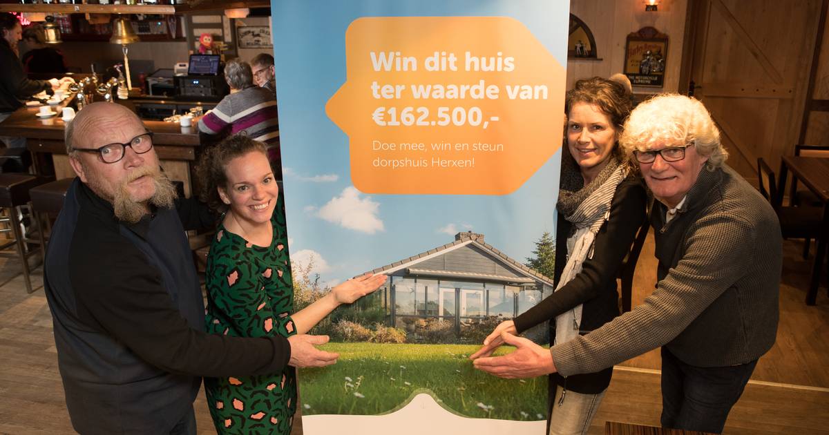 Loterij in Herxen loopt stroef, ondanks vakantievilla van ruim 1,5 ton als hoofdprijs