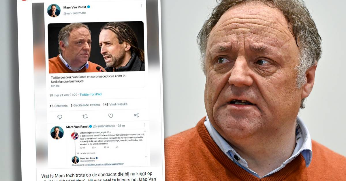 Trollen Starten Nieuwe Actie Tegen Marc Van Ranst Op Twitter Ben Je Nu Trots Dat Je Ook Een Doodsbedreiging Kreeg Buitenland Hln Be