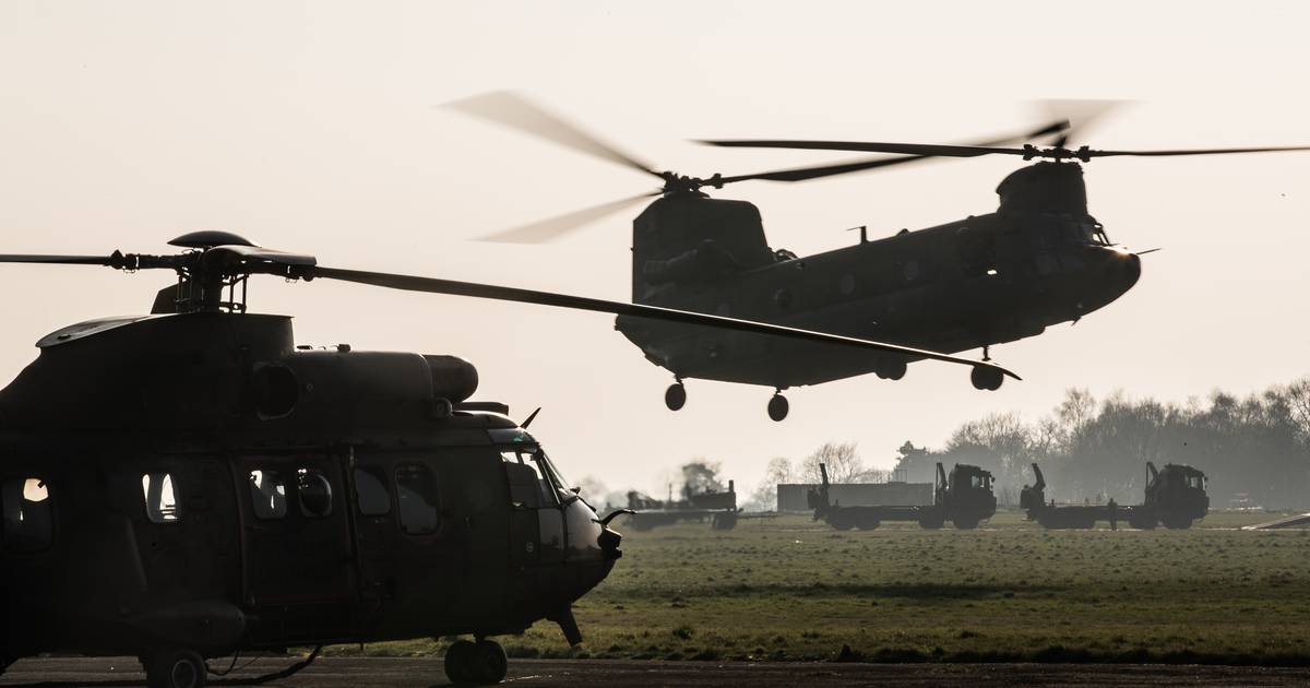 Route helikopters wordt een stukje verlegd, Haghorst wordt daarmee iets ontzien