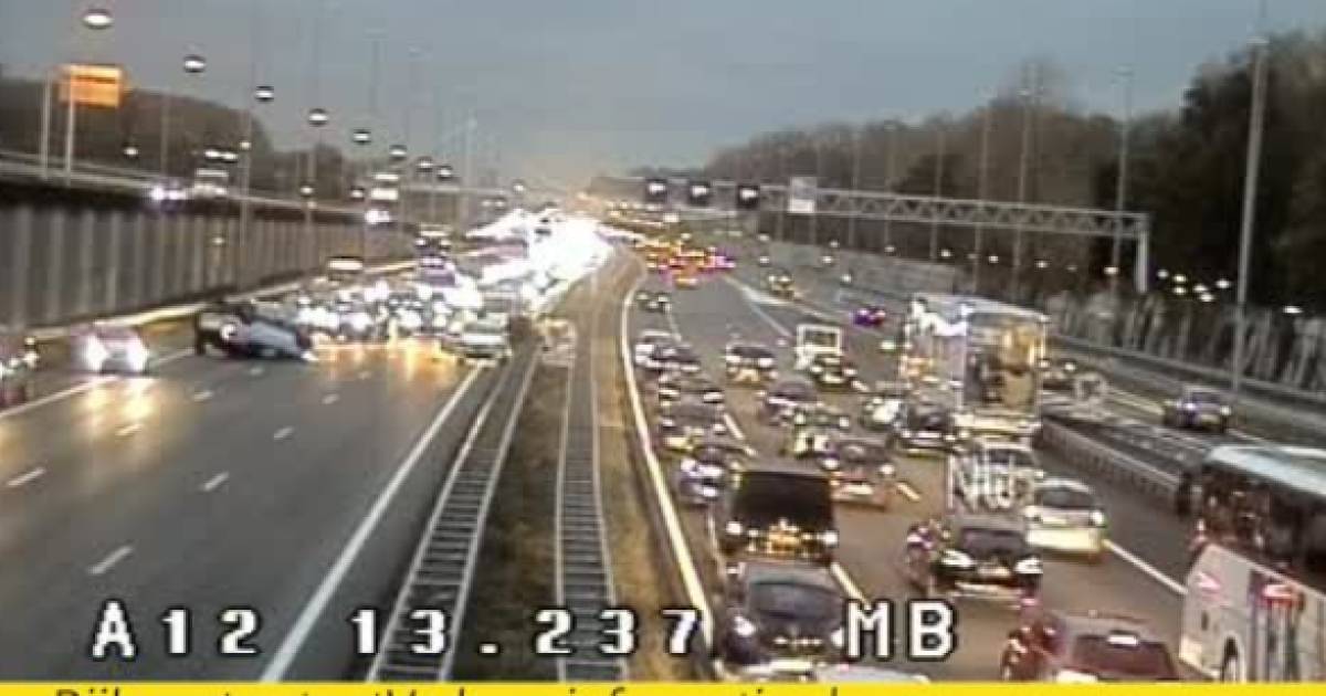 Verkeerschaos Op A12 Na Groot Ongeluk Bij Zoetermeer Zoetermeer Ad Nl