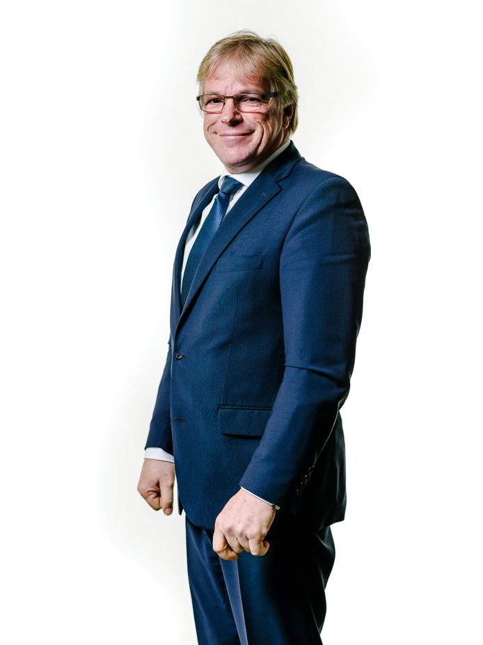 Burgemeester Marc Witteman.