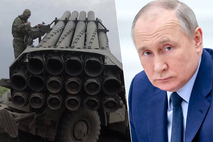 Le plan de guerre de Poutine en Ukraine jusqu'en 2026 | Monde | 7sur7.be