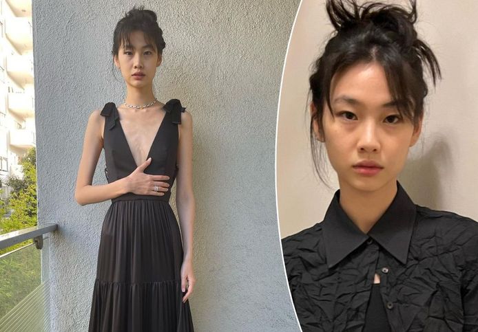 De fans van HoYeon Jung maken zich zorgen om haar slanke taille.