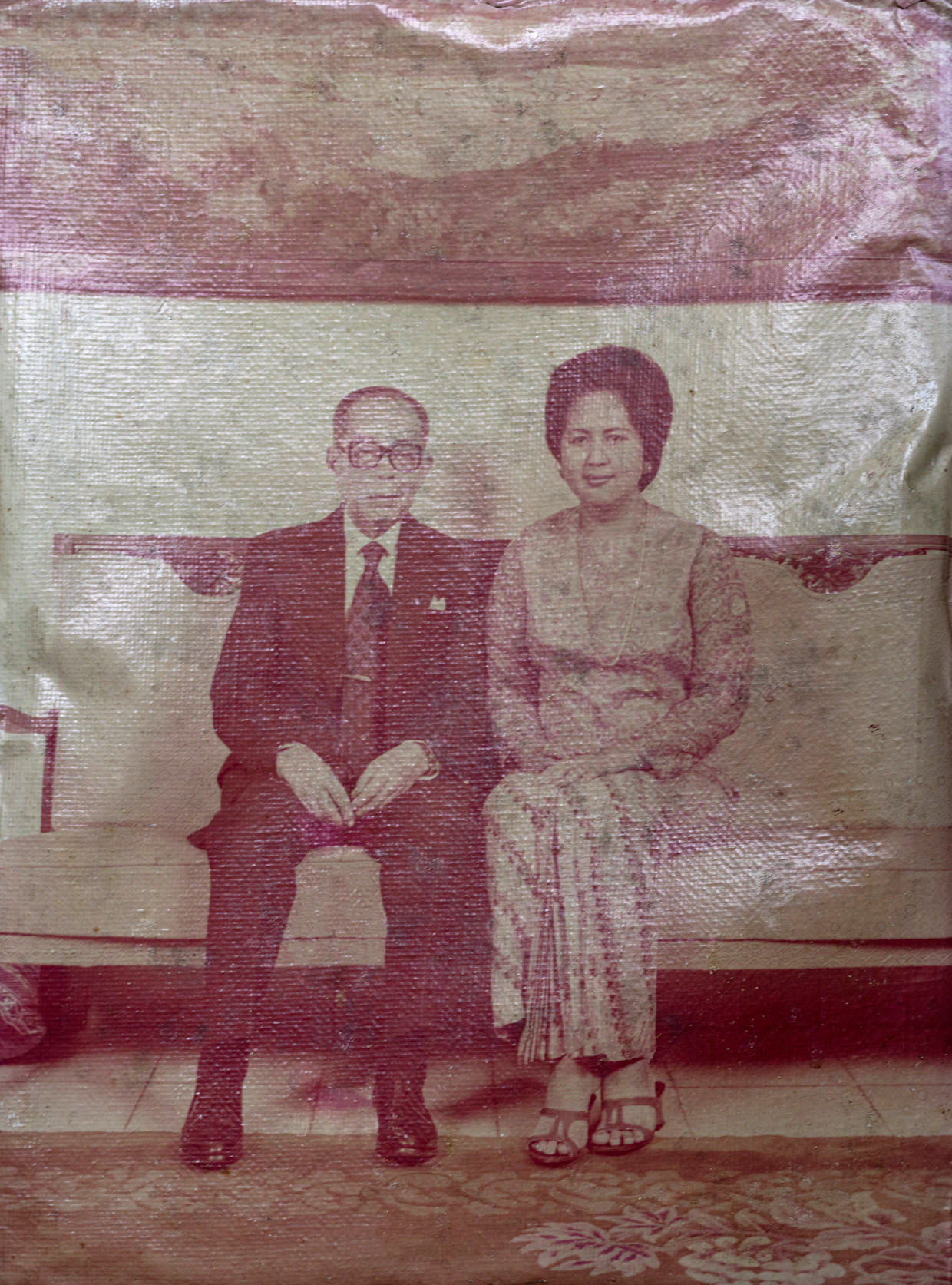 Muhammad Hatta dan istrinya Rahmi Rashim.  Fotografer tidak diketahui.  gambar 