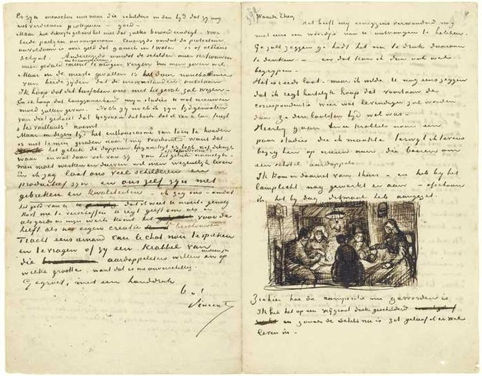 De brieven van Vincent van Gogh eindelijk compleet Cultuur ed.nl