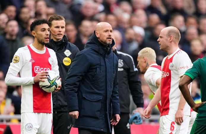 Ajax-trainer Erik ten Hag.