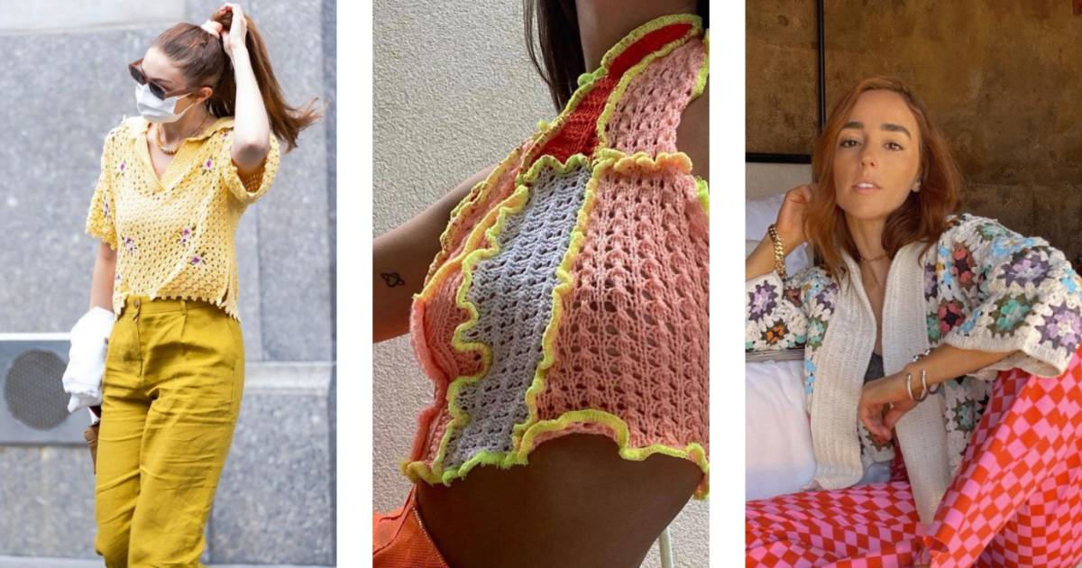  Crochet adalah  mode musim panas dan dengan harga kurang 