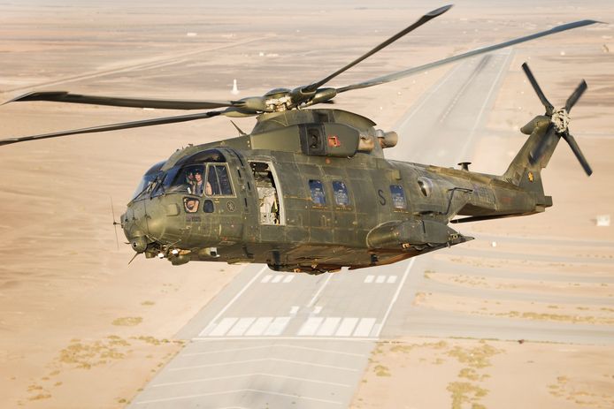 Merlin Helikopter van de Royal Air Force.