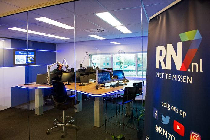 De nieuwe studio van RN7 in Kerkenbos.
