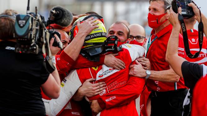 Mick Schumacher sacré en Formule 2 avant d'arriver en F1 en 2021