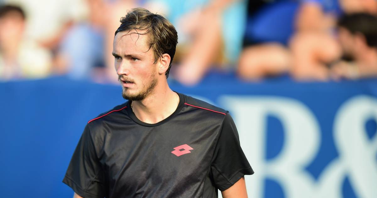 Medvedev voorkomt primeur Johnson en wint in Winston-Salem ...