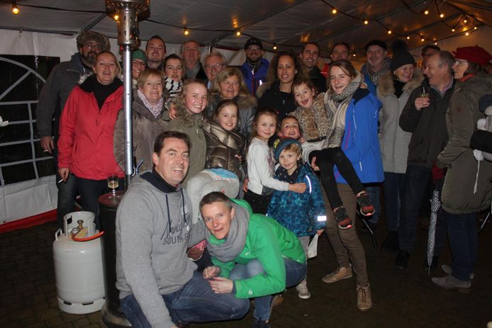 Buurtcomité De Keizerlijke Kriek op het buurtfeestje afgelopen weekend.