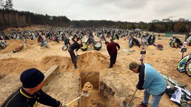 VN ziet steeds meer bewijs van Russische oorlogsmisdaden in Oekraïne, "maar geen aanwijzingen voor genocide”