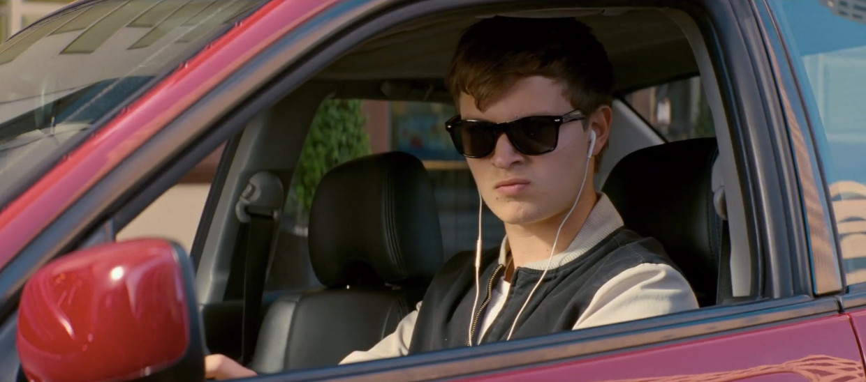 Ansel Elgort in Baby Driver (Edgar Wright, 2017). Beeld 