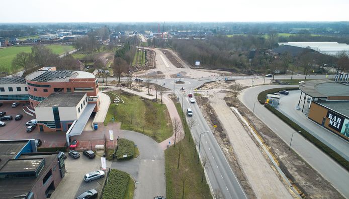 De rotonde Cereslaan Heesch.