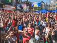 18.500 supporters volgden Rode Duivels op zeven grote schermen tijdens Gentse Feesten