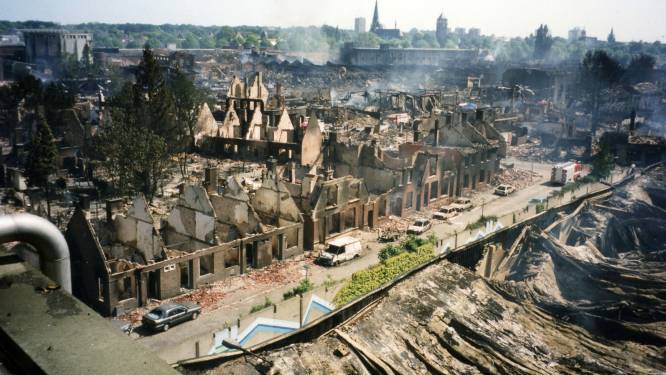 Nooit eerder vertoonde foto's tonen slagveld na vuurwerkramp Enschede