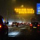 Ook morgen verkeershinder door winterweer