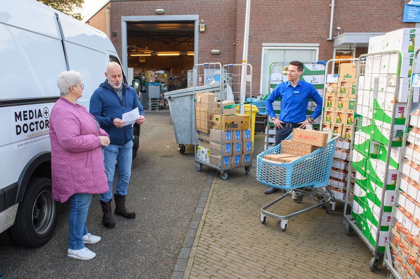 Recordopbrengst Voor De Voedselbank In De Achterhoek Door Actie Van René En Wijlen Hermien 1143