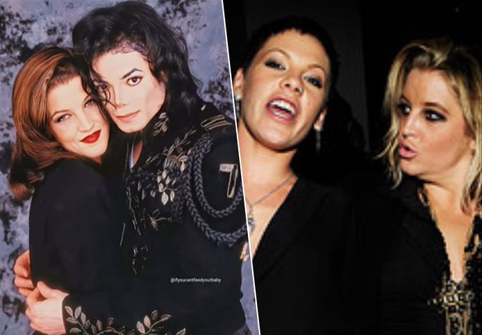 Lisa Marie Presley met Michael Jackson en met P!nk.