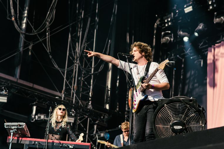 Portland op de Lokerse Feesten vorig jaar. Beeld m