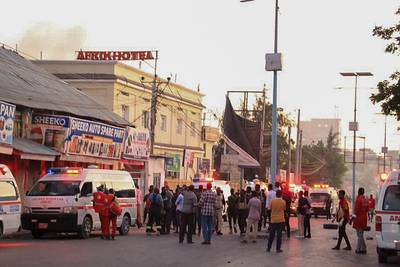 Aanslag op hotel in Mogadishu: zeker 17 doden, veiligheidstroepen nog in gevecht met terroristen